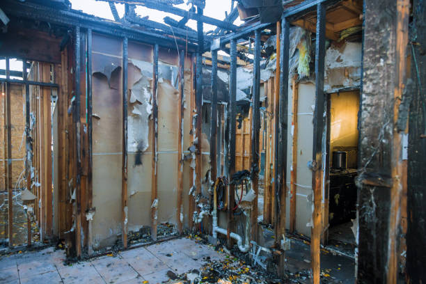 Professional Emergency Fire Cleanup technician working in Nutter Fort, WV